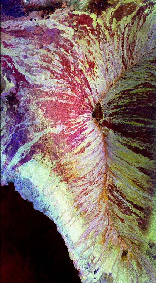 Space Radar Image of Mauna Loa,Hawaii