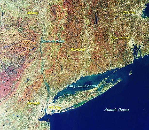 MISR Views New York and Southern NewEngland
