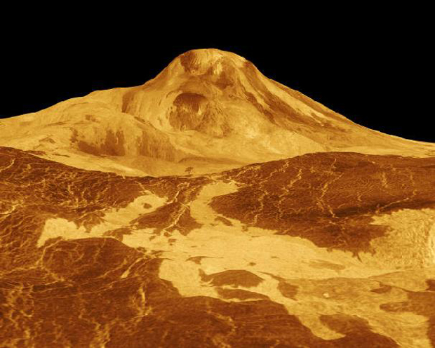 Venus - 3D Perspective View of MaatMons