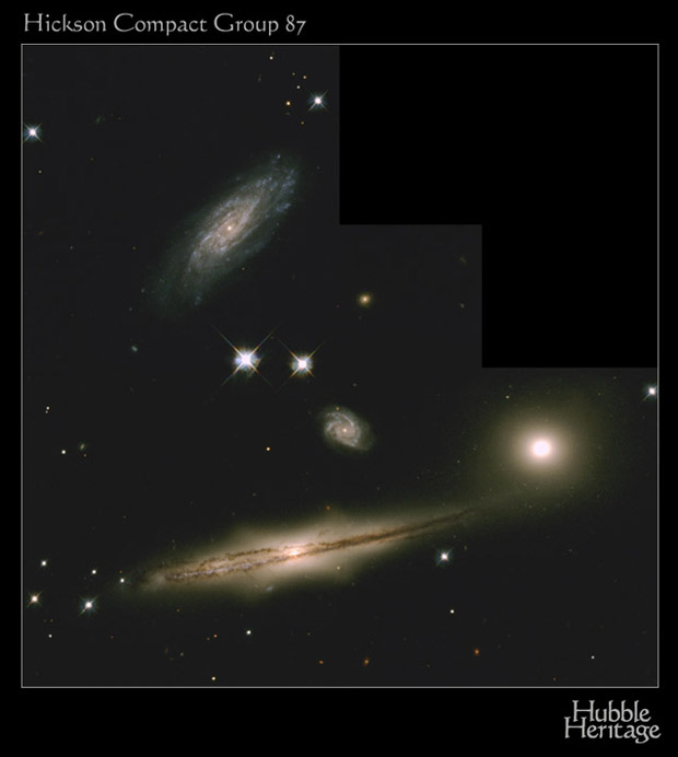 A Minuet of  Galaxies 