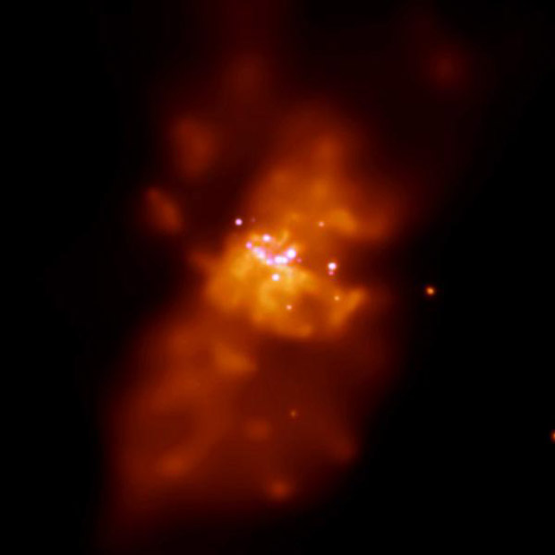 Chandra X-ray Image of M82