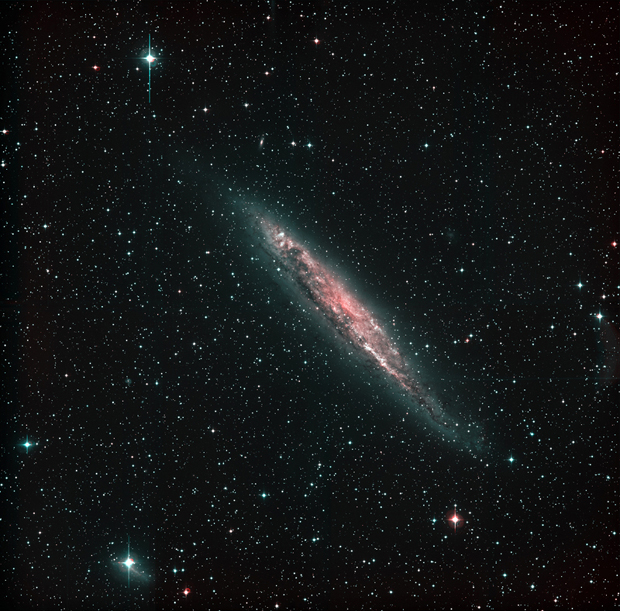 The Spiral Galaxy NGC  4945