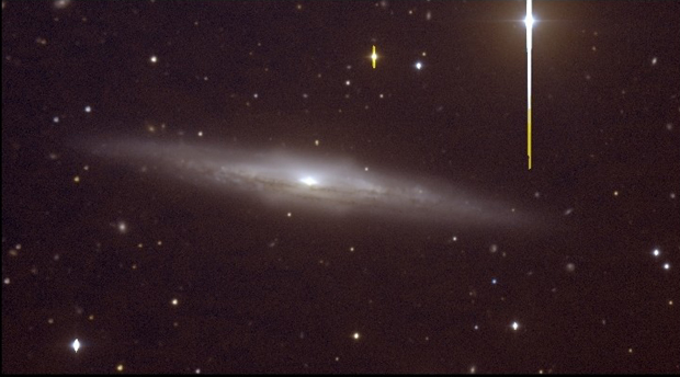 Edge-on Spiral Galaxy NGC 2424 