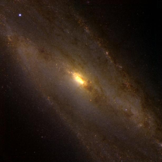 NGC 253, a Bright Spiral Galaxy
