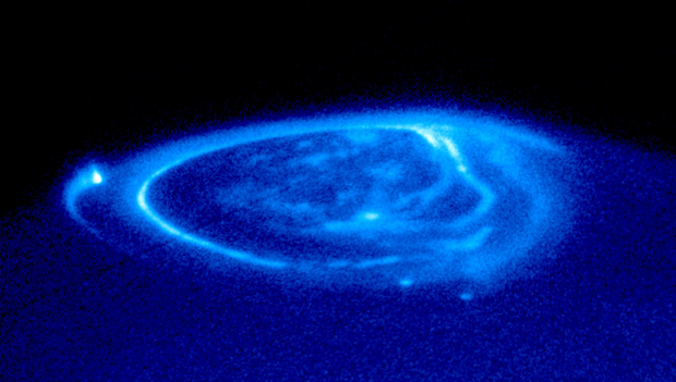 Satellite Footprints Seen in Jupiter's Aurora