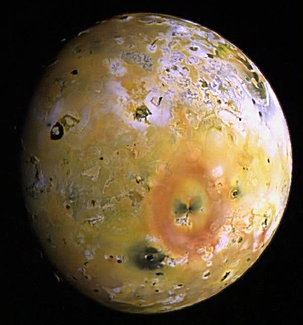 Topography and Volcanoes on Io