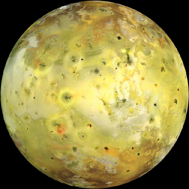 Global image of Io (true color)