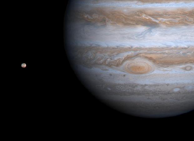 Jupiter Eye to Io