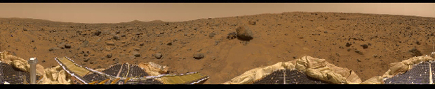 360 Degree Panorama from the MarsPathfinder Lander