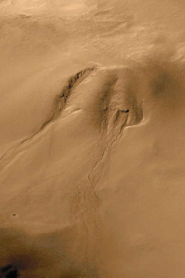 Evidence for Recent Liquid Water onMars: Gullies in Crater Wall, Noachis Terra