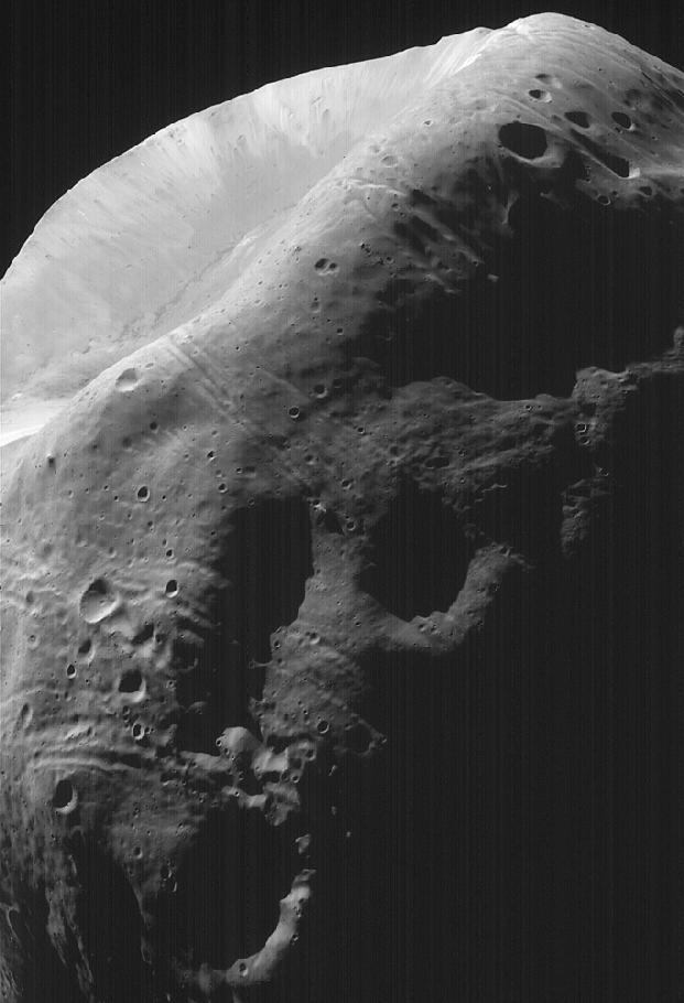High-Resolution MOC Image of Phobos