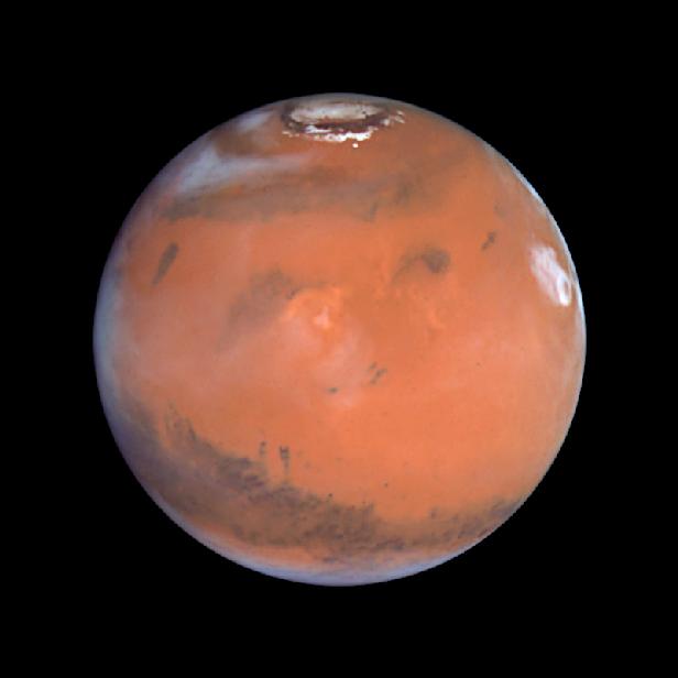A Closer Hubble Encounter With Mars -Elysium