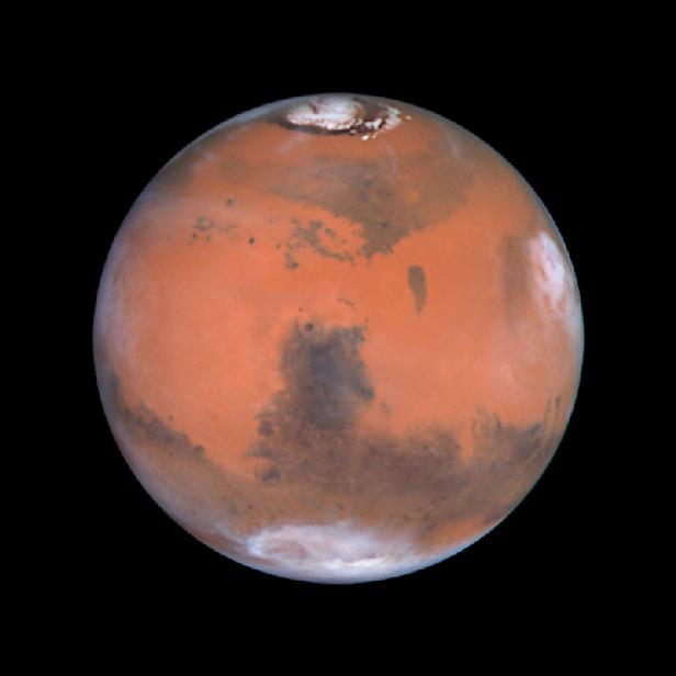 A Closer Hubble Encounter With Mars -
Syrtis Major