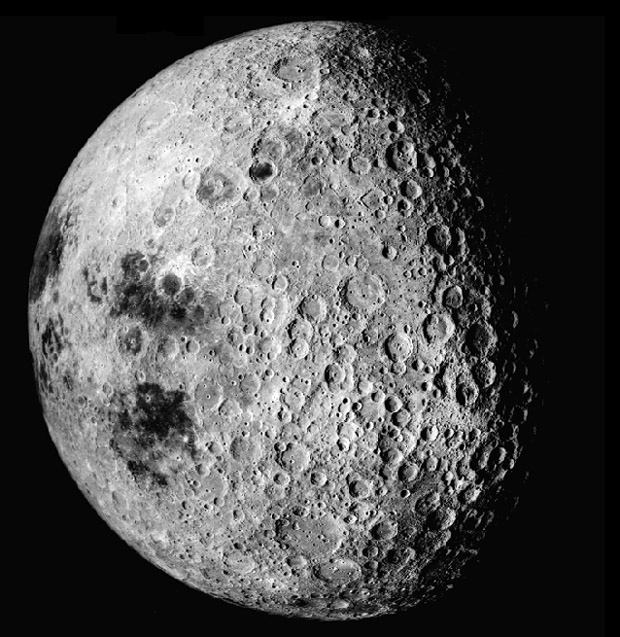 Lunar Far Side and the Eastern Limb of the Moon