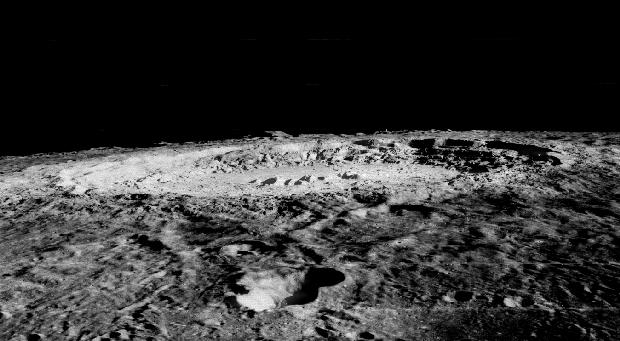 Limb of Copernicus Impact Crater