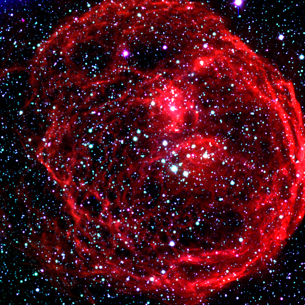 N 70 Nebula in the Large Magellanic Cloud