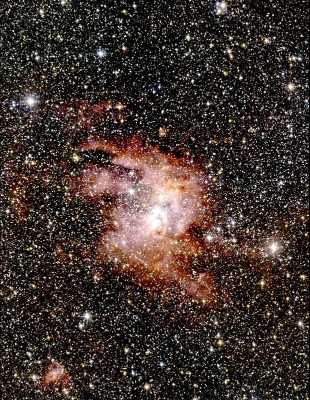 NGC 3603 in the Infrared