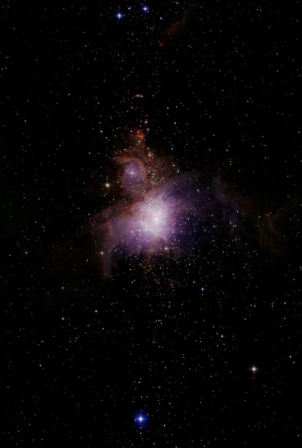 The Orion Nebula M42 in the Infrared