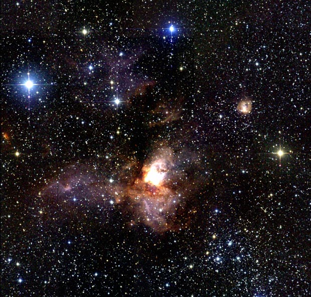 The Star Forming Region RCW 38 in the Infrared
