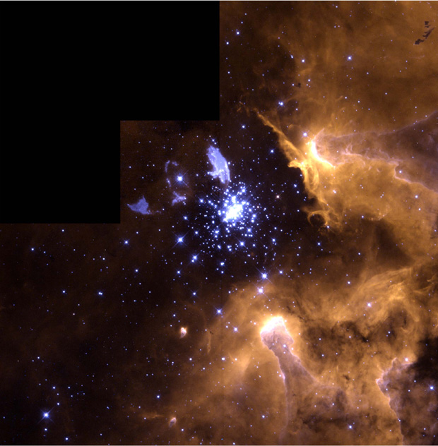 The Giant Galactic Nebula NGC 3603