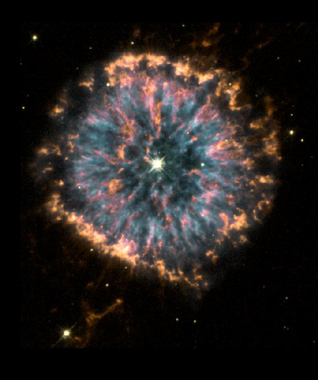 The Glowing Eye of NGC 6751