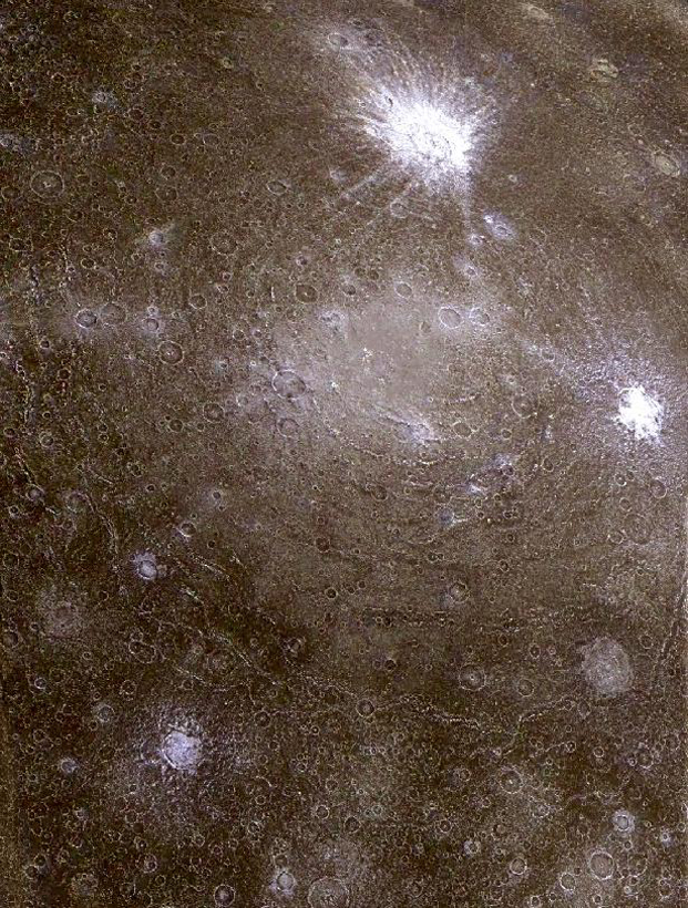 Callisto's Asgard Scarp Mosaic