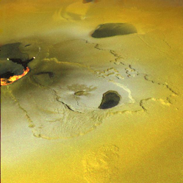 Ongoing Volcanic Eruption at Tvashtar
Catena, Io