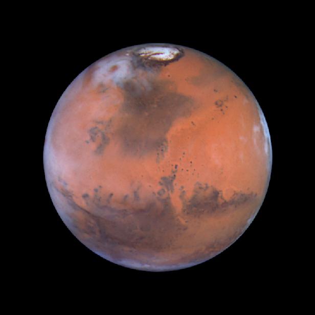 A Closer Hubble Encounter With Mars -
Pathfinder Landing Site