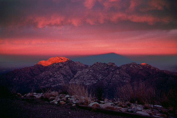 The Mountain Shadow of Kitt Peak