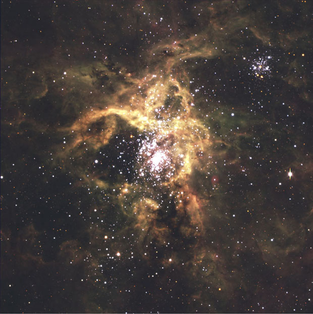 Tarantula Nebula in the Large Magellanic Cloud