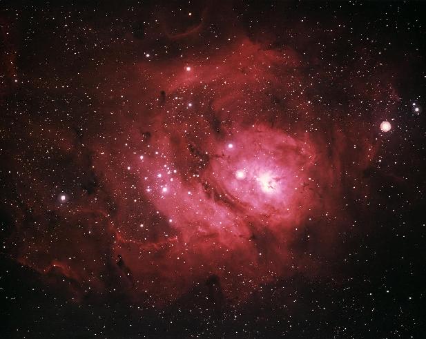 The Lagoon Nebula  M8