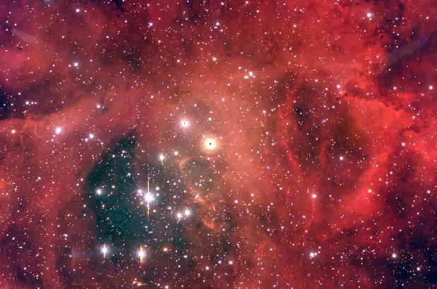 NGC 2244, A Stellar Cluster in the
Rosette Nebula