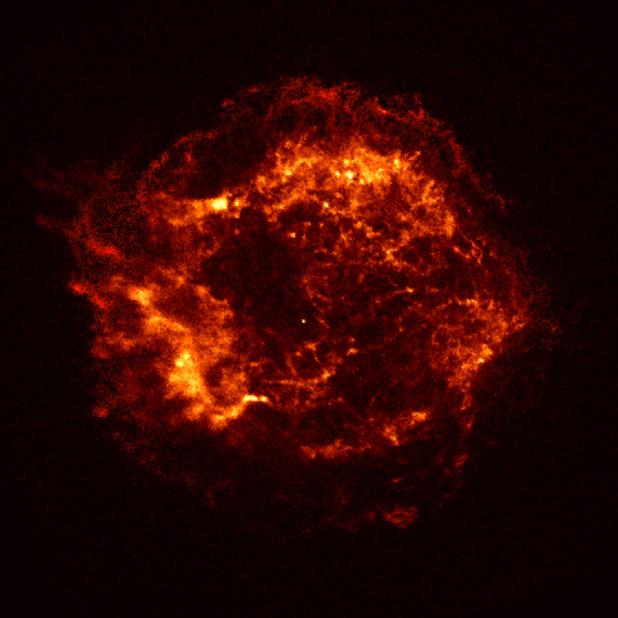 Chandra X-ray image of Cas A