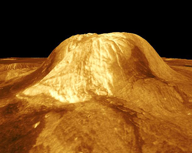 Venus - 3D Perspective View of Gula
Mons